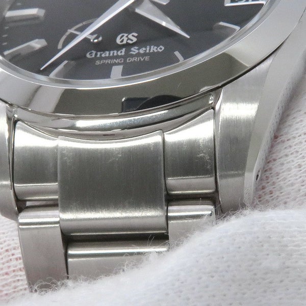 セイコー グランドセイコー スプリングドライブ パワーリザーブ マスターショップ限定 SBGA085  黒文字盤