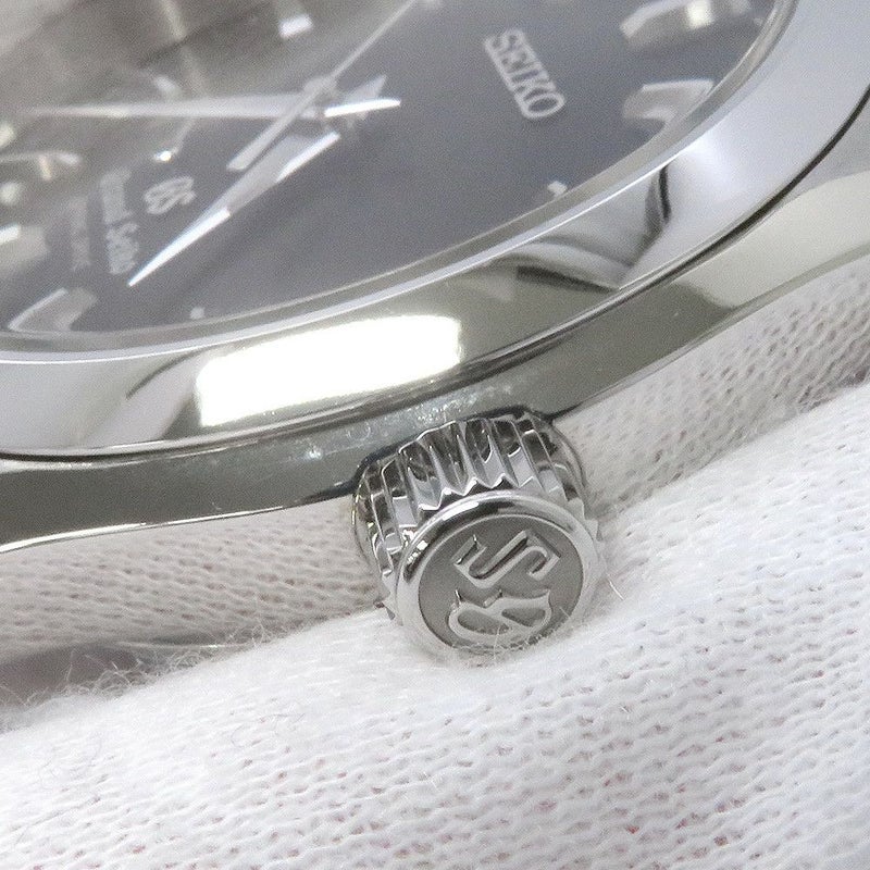 セイコー グランドセイコー スプリングドライブ パワーリザーブ マスターショップ限定 SBGA085  黒文字盤