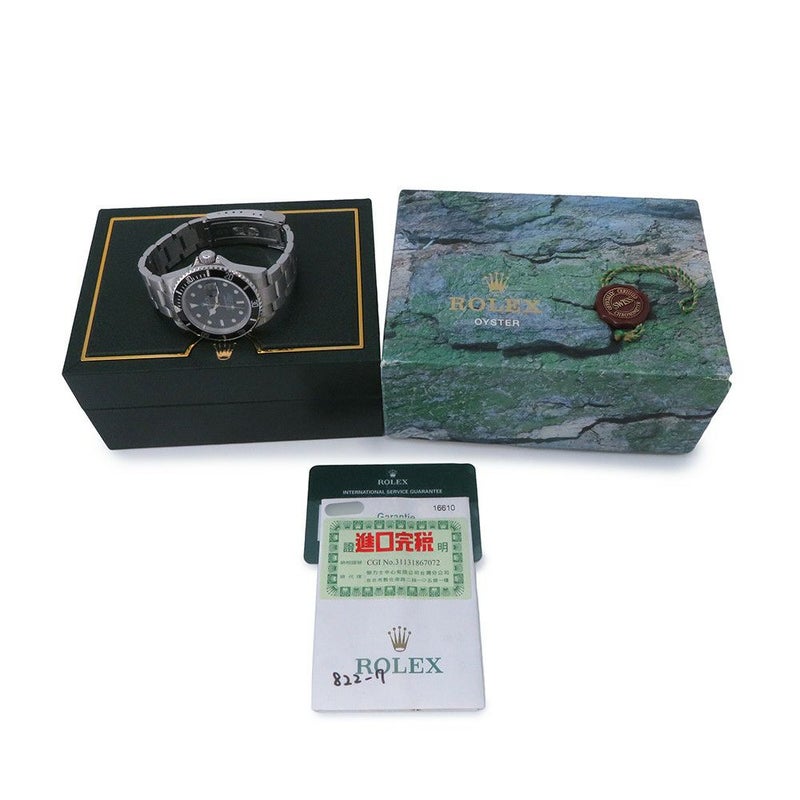 ロレックス サブマリーナ デイト F番 16610 ROLEX 腕時計 黒文字盤