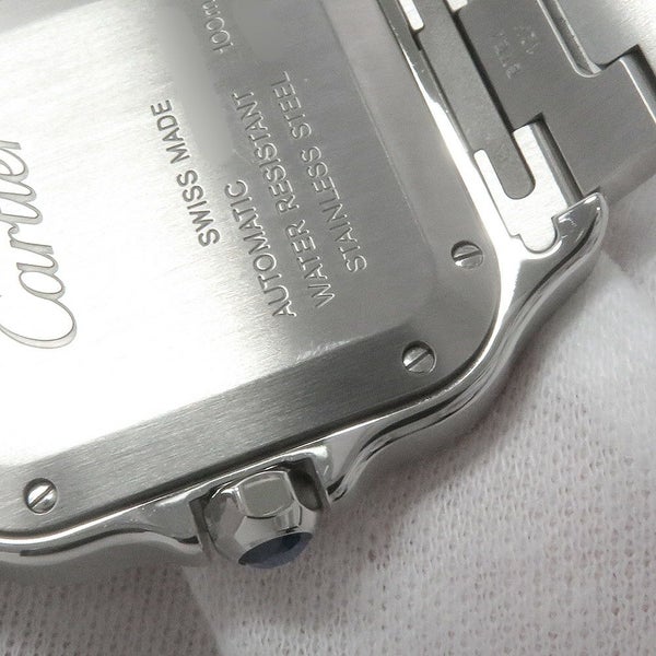 カルティエ サントス ドゥ カルティエ MM WSSA0029 Cartier 腕時計 シルバー文字盤