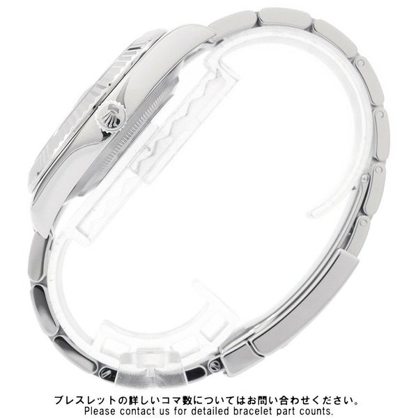 ロレックス デイトジャスト2 ランダムシリアル ルーレット 116334 ROLEX 腕時計 黒文字盤 ローマン