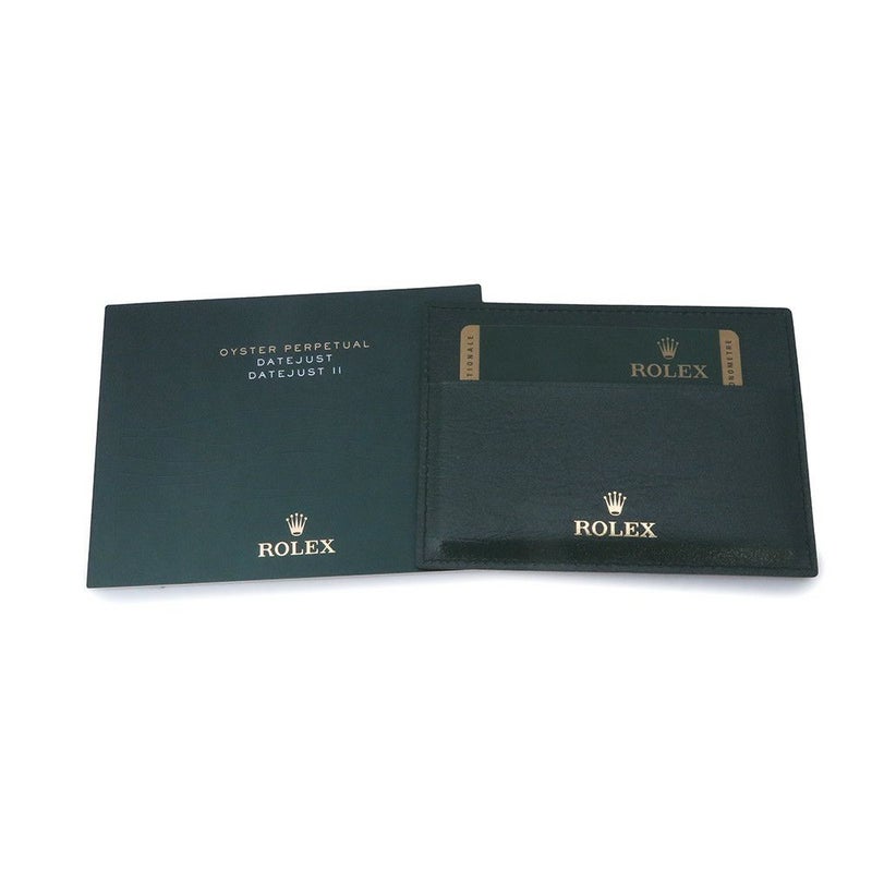 ロレックス デイトジャスト2 ランダムシリアル ルーレット 116334 ROLEX 腕時計 黒文字盤 ローマン