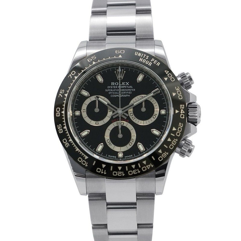ロレックス コスモグラフ デイトナ ランダムシリアル ルーレット 116500LN ROLEX 腕時計 黒文字盤