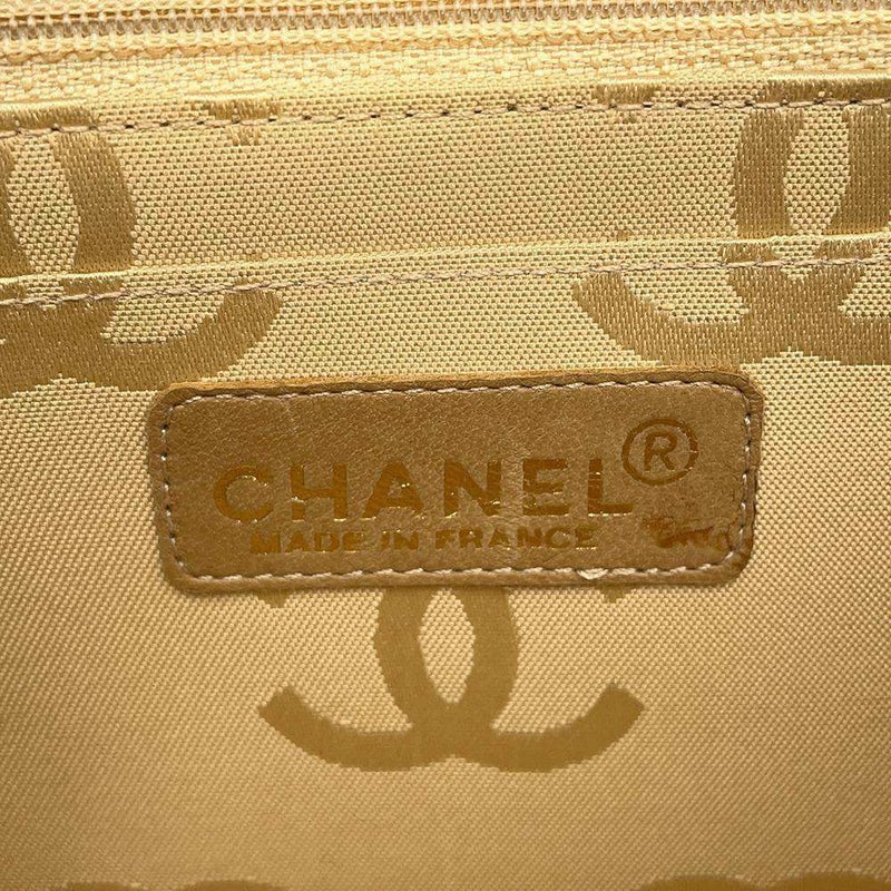 シャネル チェーンショルダーバッグ ココマーク チョコバー パテント エナメル A17856 CHANEL 斜め掛け