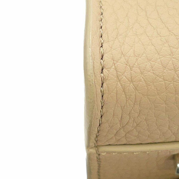 ザ ロウ ハンドバッグ ソフトマルゴー10 カーフレザー W1190L133 2wayショルダーバッグ グレージュ