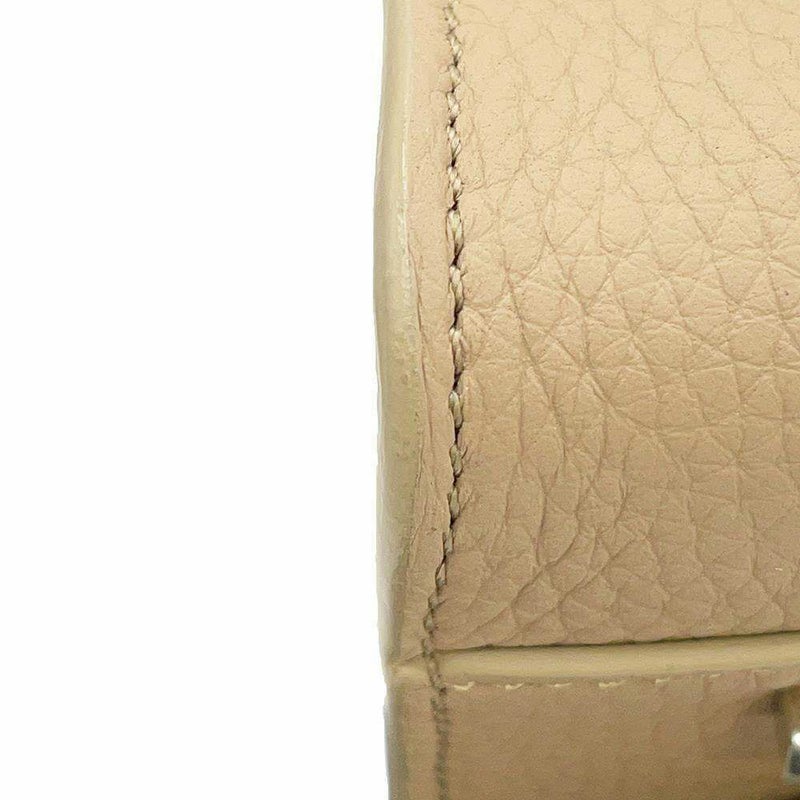 ザ ロウ ハンドバッグ ソフトマルゴー10 カーフレザー W1190L133 2wayショルダーバッグ グレージュ