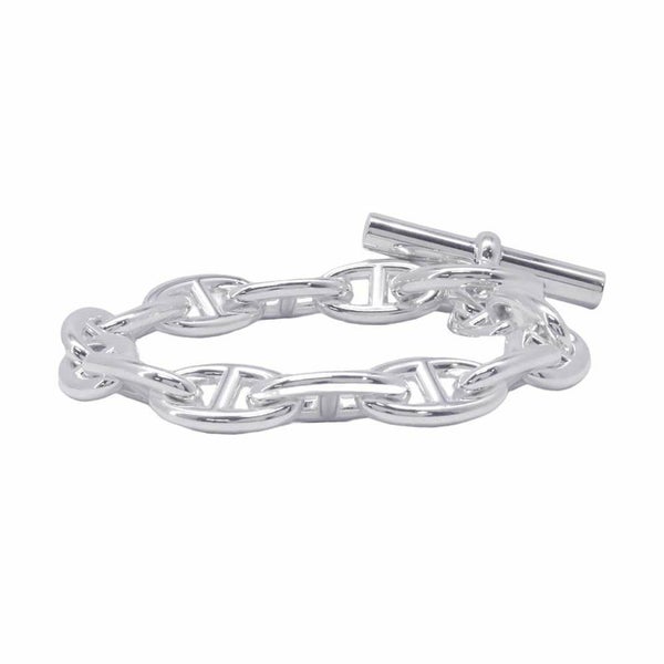 エルメス ブレスレット シェーヌダンクルGM 14コマ SV925シルバー HERMES ジュエリー