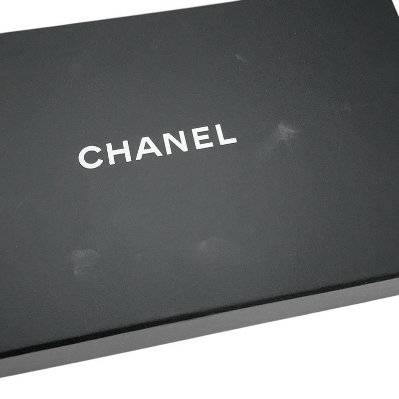 シャネル ミニチェーンウォレット カードケース マトラッセ ココマーク キャビアスキン AP0238 CHANEL 財布 黒