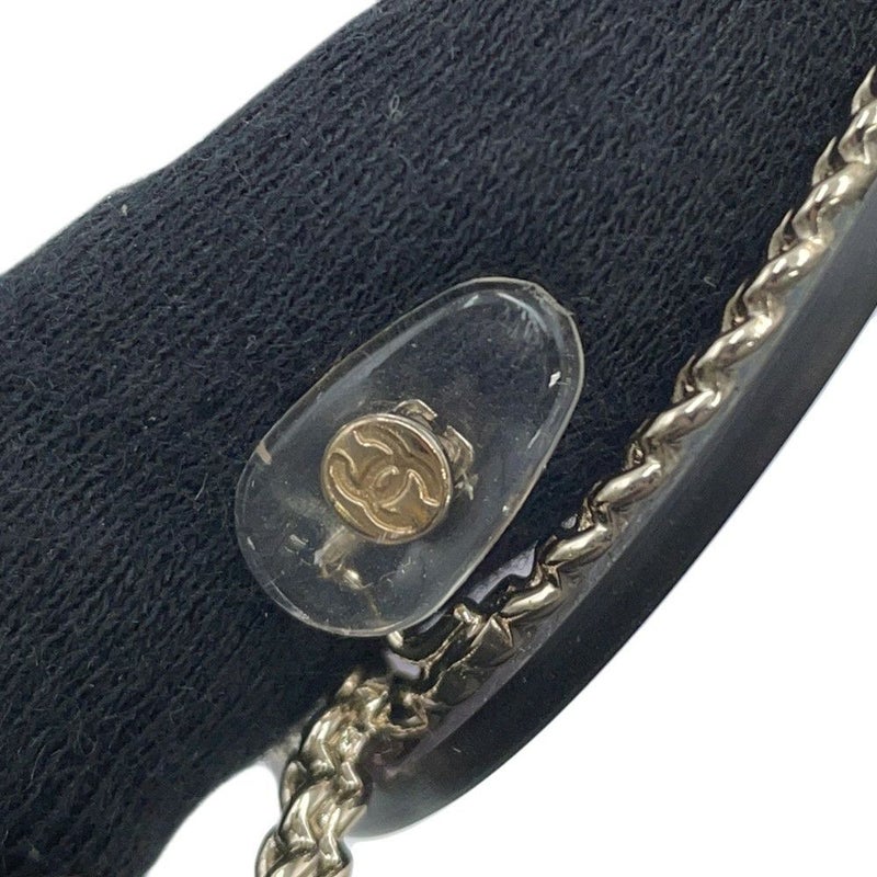 シャネル サングラス ラウンド シェイプ アイウェア 4245 CHANEL チェーン 黒