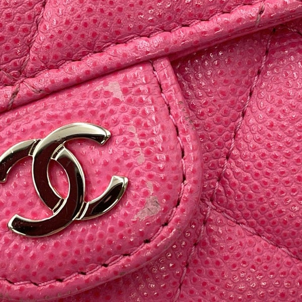 シャネル 長財布 マトラッセ ココマーク クラシック ロング フラップ ウォレット キャビアスキン AP0241 CHANEL