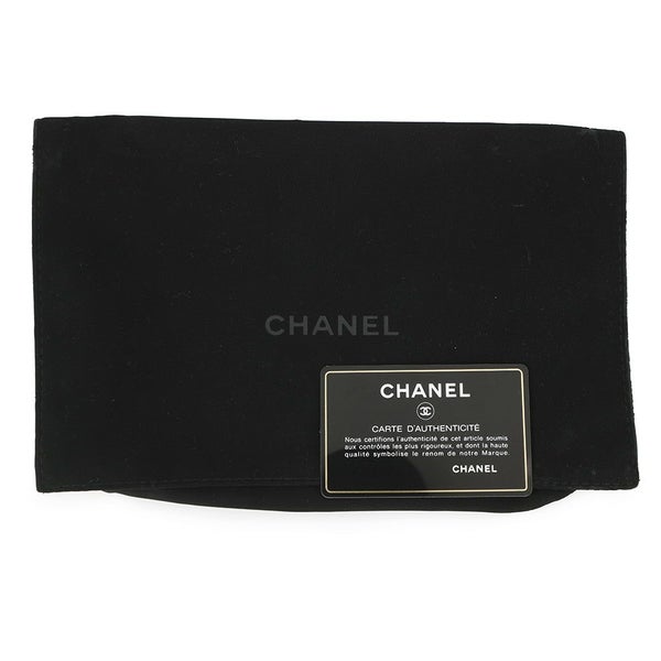 シャネル チェーンウォレット マトラッセ ココマーク デニム A33814 CHANEL 財布