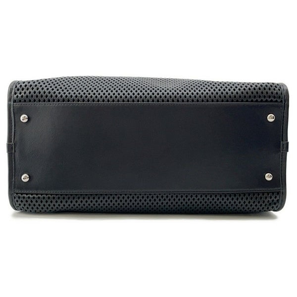 シャネル トートバッグ フレンチリビエラ A67654 2way メッシュ 黒