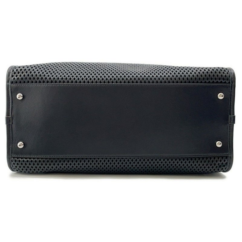 シャネル トートバッグ フレンチリビエラ A67654 2way メッシュ 黒