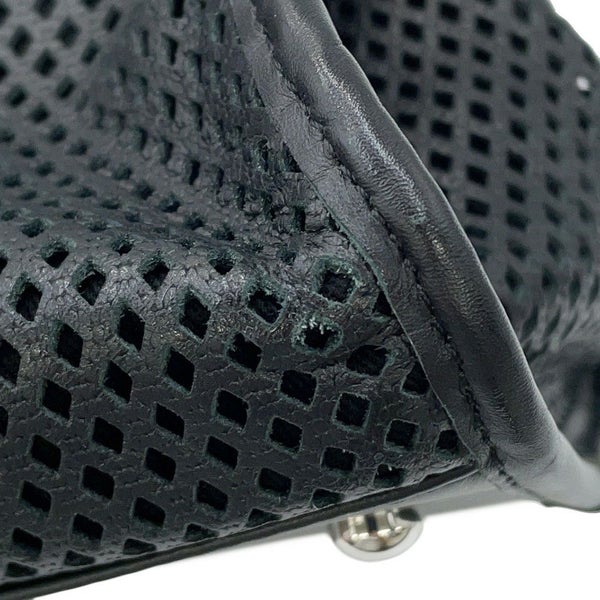 シャネル トートバッグ フレンチリビエラ A67654 2way メッシュ 黒