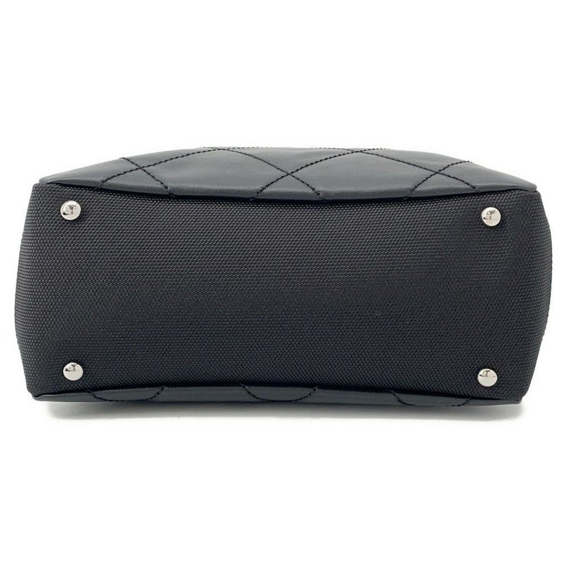 シャネル トートバッグ パリビアリッツトートPM マトラッセ ココマーク A34208 CHANEL 黒