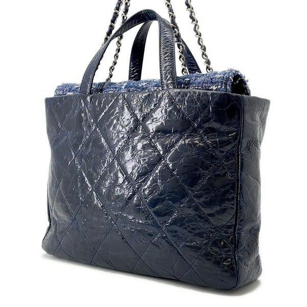 シャネル  チェーンショルダーバッグ マトラッセ ココマーク ポートベロー ツイード A46148 CHANEL 2way