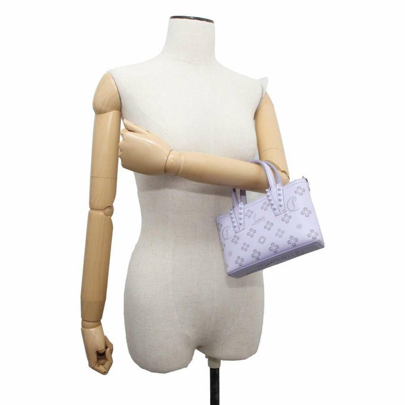 クリスチャン・ルブタン ハンドバッグ カバタ E/W ナノ 3225080 Christian Louboutin 2wayショルダー ミニトート CABATA