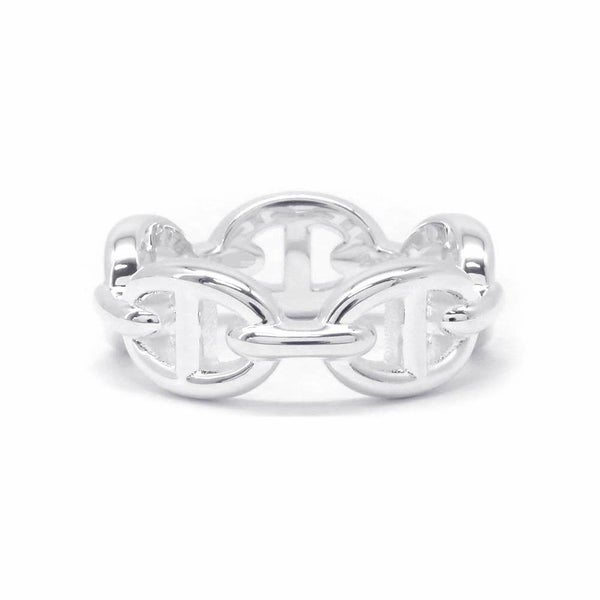 エルメス リング シェーヌダンクル アンシェネPM SV925シルバー リングサイズ51 HERMES ジュエリー