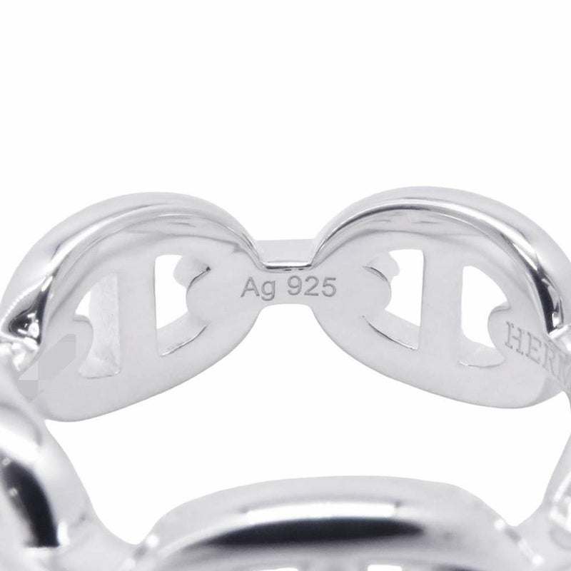 エルメス リング シェーヌダンクル アンシェネPM SV925シルバー リングサイズ51 HERMES ジュエリー