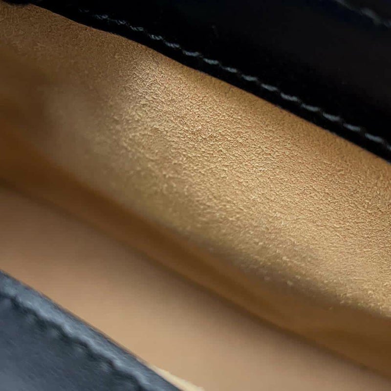 グッチ ハンドバッグ GGマーモント ミニ トップハンドルバッグ 547260 GUCCI 2WAYショルダーバッグ 黒