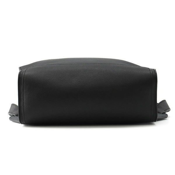 エルメス リュック シティバック30 ヴェルソ ブラック/ブルーニュイ/シルバー金具 エプソン A刻印 HERMES バッグ メンズ 黒