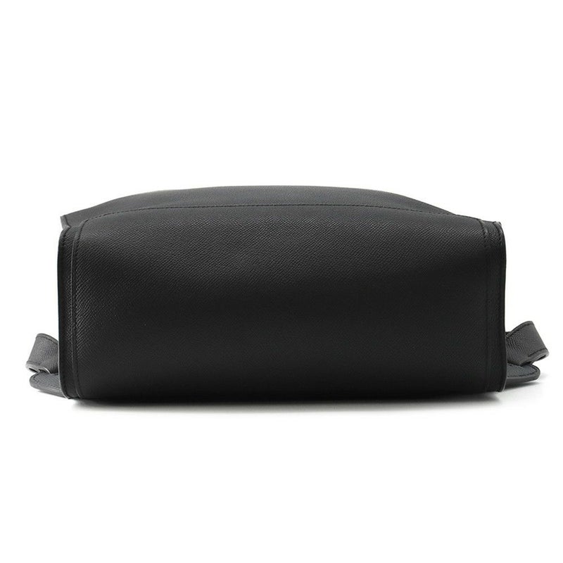 エルメス リュック シティバック30 ヴェルソ ブラック/ブルーニュイ/シルバー金具 エプソン A刻印 HERMES バッグ メンズ 黒