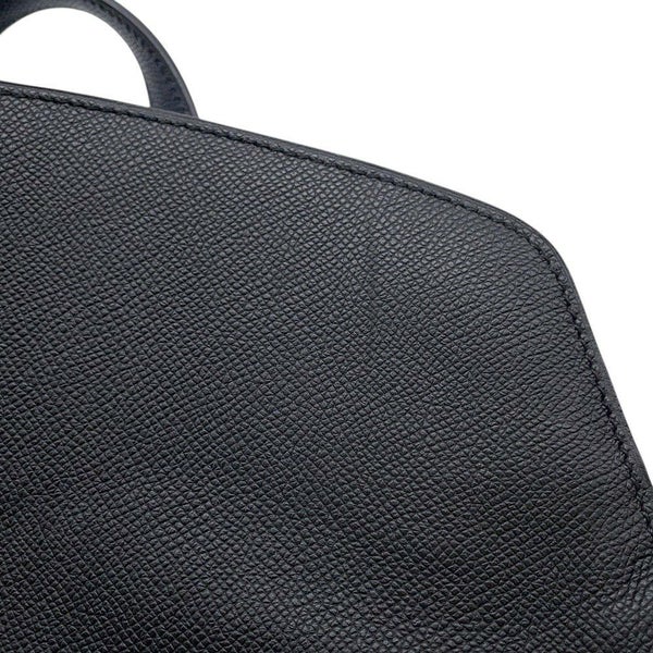 エルメス リュック シティバック30 ヴェルソ ブラック/ブルーニュイ/シルバー金具 エプソン A刻印 HERMES バッグ メンズ 黒