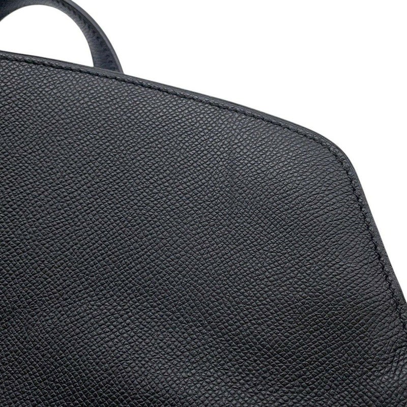 エルメス リュック シティバック30 ヴェルソ ブラック/ブルーニュイ/シルバー金具 エプソン A刻印 HERMES バッグ メンズ 黒