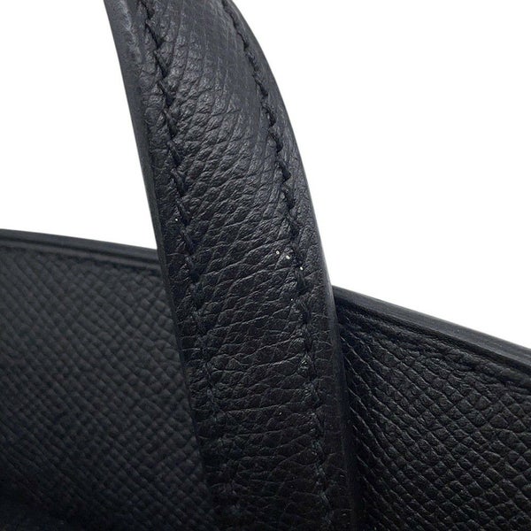 エルメス リュック シティバック30 ヴェルソ ブラック/ブルーニュイ/シルバー金具 エプソン A刻印 HERMES バッグ メンズ 黒