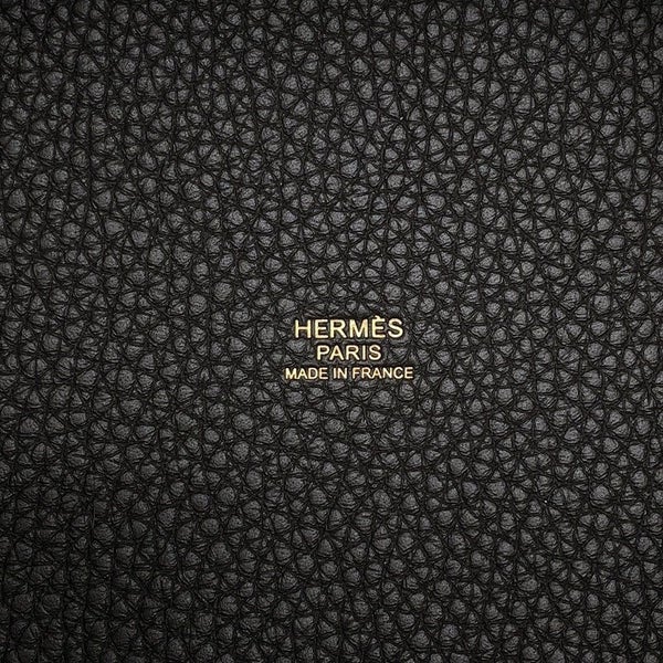 エルメス ハンドバッグ ピコタンロックPM ダークブロンズ/ゴールド金具 トリヨンクレマンス K刻印