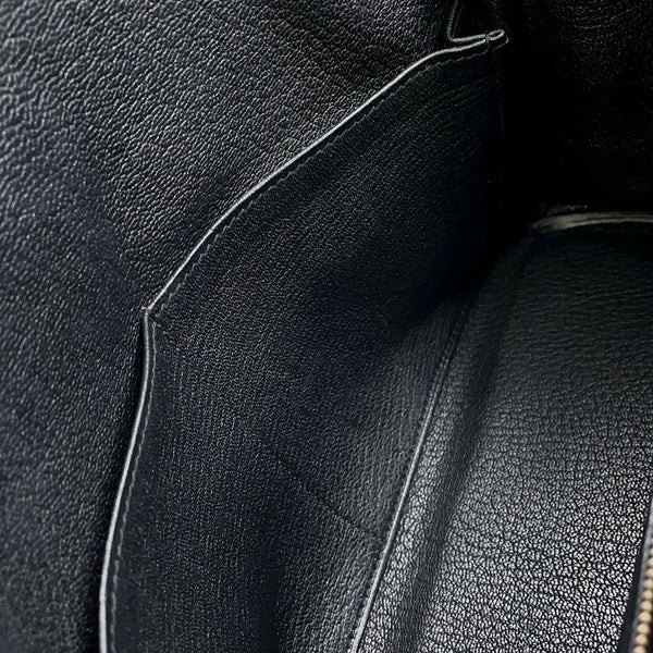エルメス ハンドバッグ ケリー28 内縫い ブラック/ゴールド金具 トゴ □Q刻印 2wayショルダー 黒