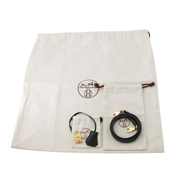 エルメス ハンドバッグ ケリー28 内縫い ブラック/ゴールド金具 トゴ □Q刻印 2wayショルダー 黒