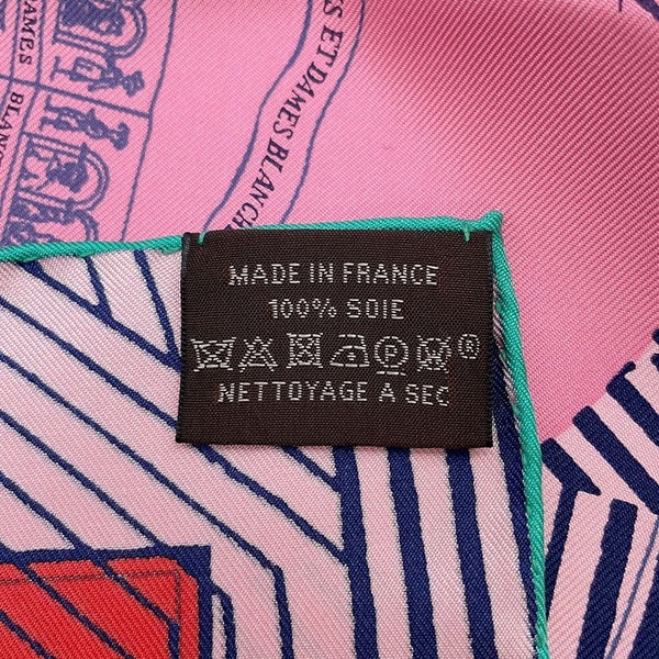 エルメス スカーフ カレ90 オムニバスと白い貴婦人のゲーム  Jeu des omnibus et damesBlanches  HERMES シルク 2024春夏