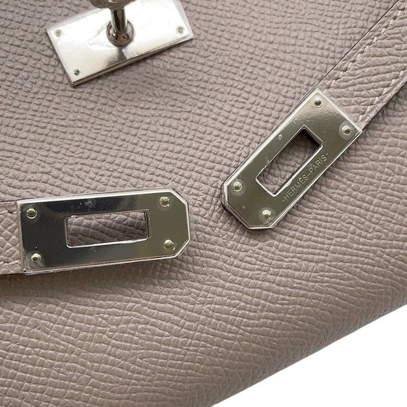 エルメス 長財布 ケリーウォレット ロング ヴェルソ グリアスファルト/ブルーインディゴ/シルバー金具 エプソン A刻印