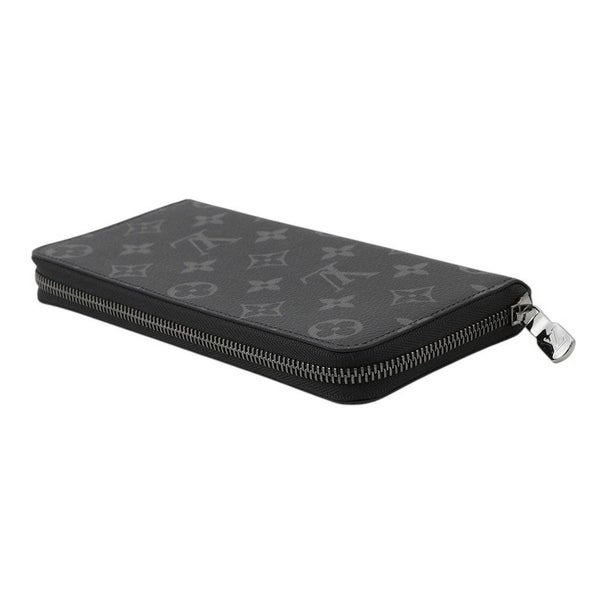 ルイヴィトン 長財布 モノグラム・エクリプス ジッピーウォレット・ヴェルティカル M62295 LOUIS VUITTON 黒 ブラック