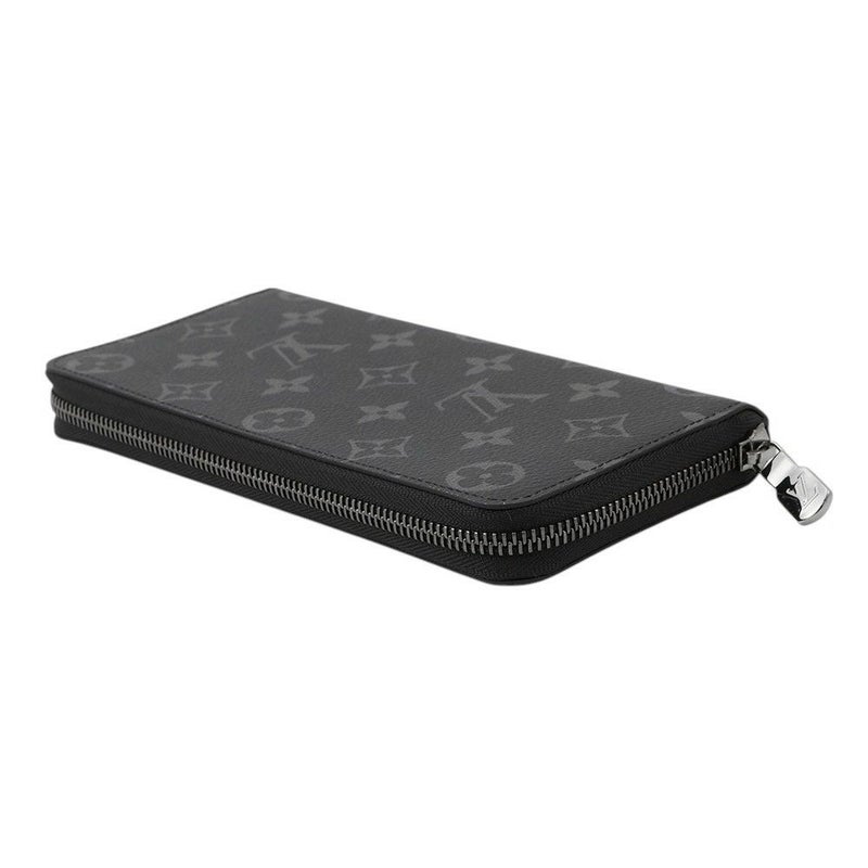 ルイヴィトン 長財布 モノグラム・エクリプス ジッピーウォレット・ヴェルティカル M62295 LOUIS VUITTON 黒 ブラック