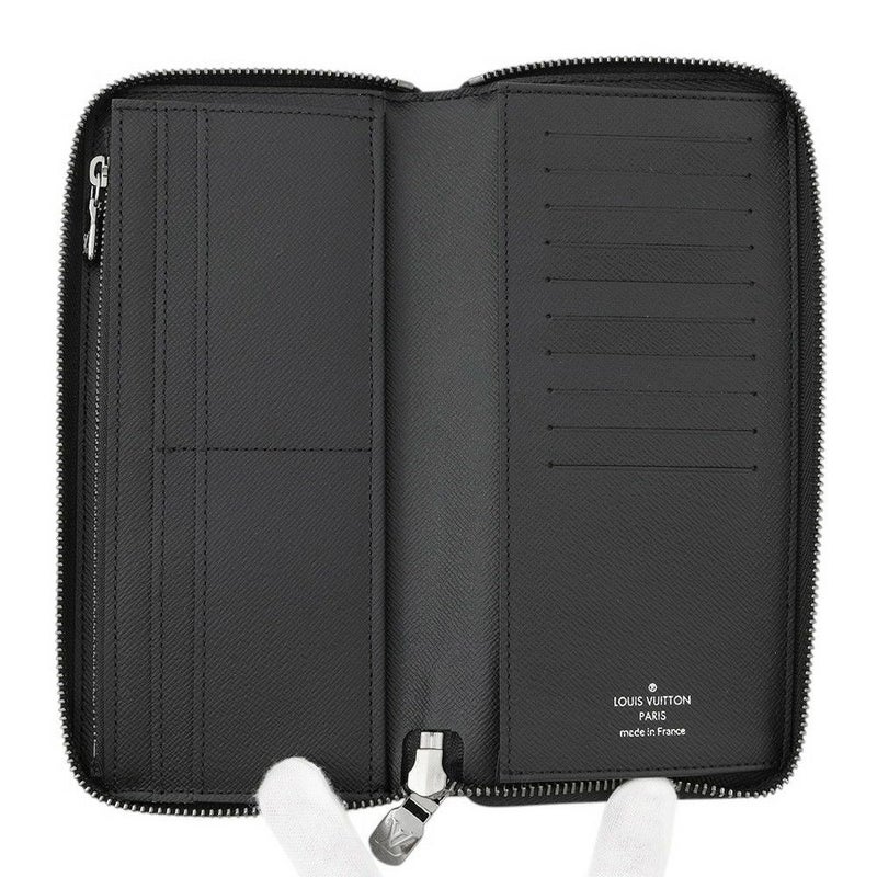 ルイヴィトン 長財布 モノグラム・エクリプス ジッピーウォレット・ヴェルティカル M62295 LOUIS VUITTON 黒 ブラック