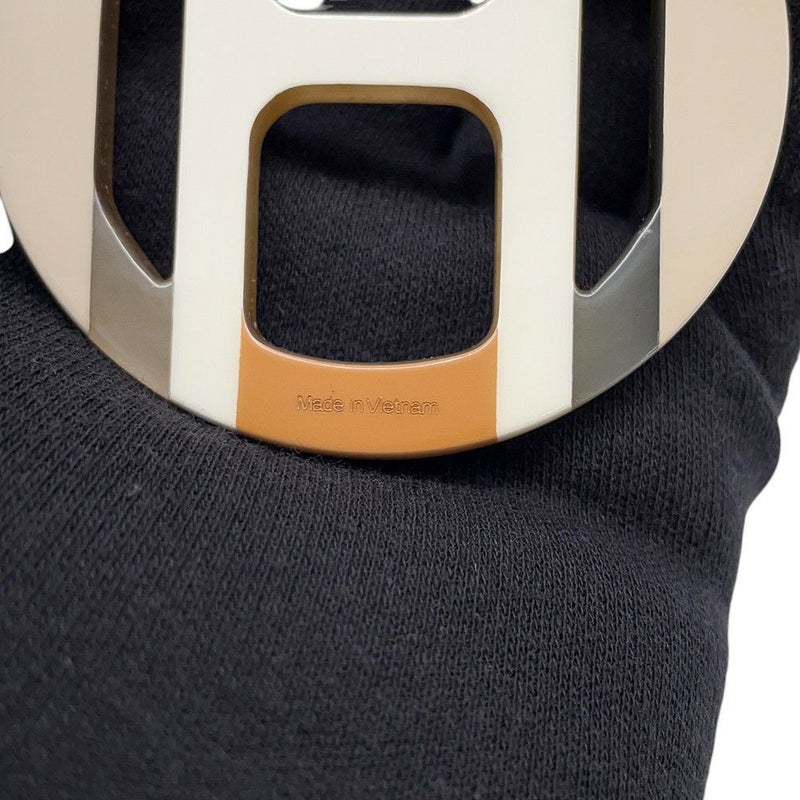 エルメス ネックレス Hエキップ Equipe バッファローホーン HERMES アクセサリー