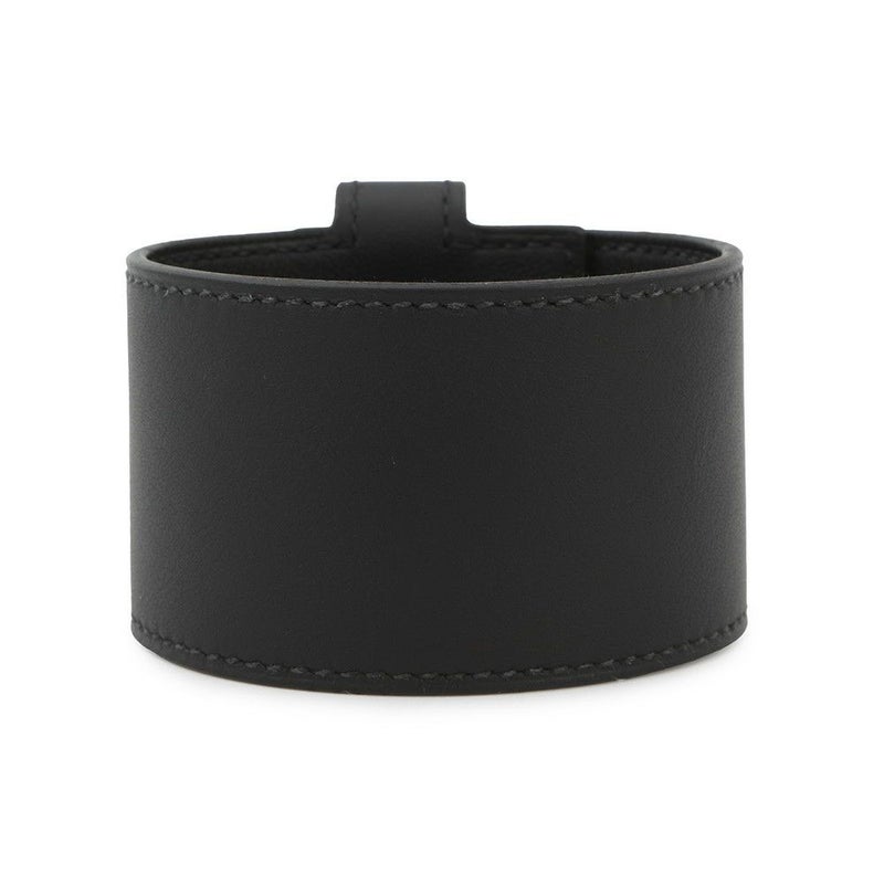 エルメス ブレスレット ケリーツイストGM ブラック/ゴールド金具 スイフト U刻印 サイズT3 黒