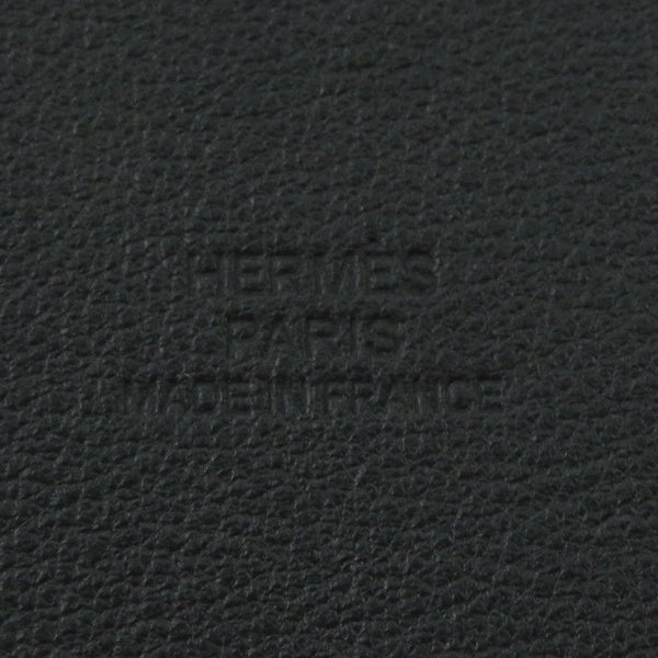 エルメス ブレスレット ケリーツイストGM ブラック/ゴールド金具 スイフト U刻印 サイズT3 黒