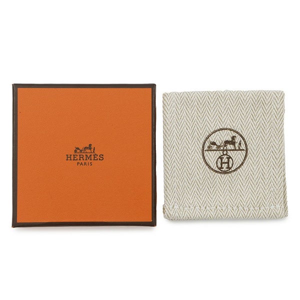 エルメス ブローチ シェーヌダンクル クレ/シルバー金具 エプソン HERMES アクセサリー