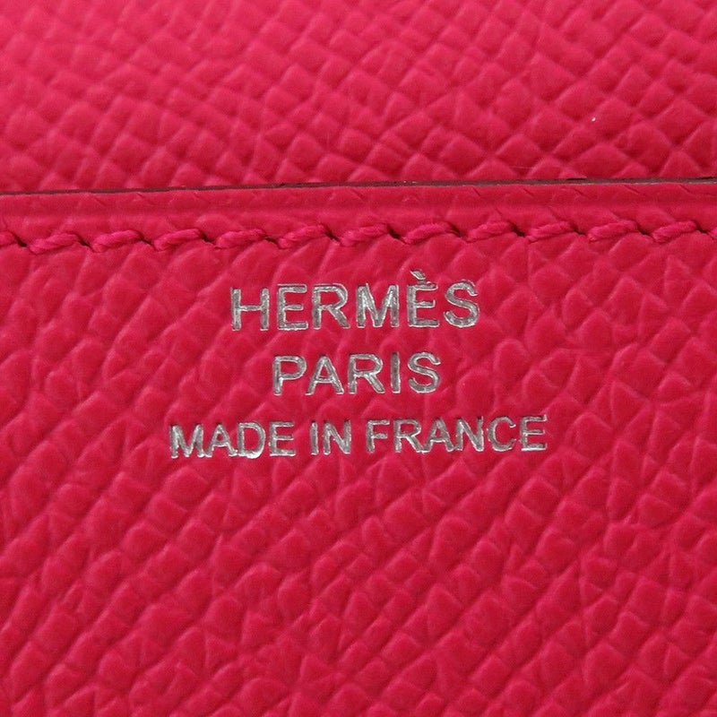 エルメス 長財布 コンスタンス ロング ローズエクストリーム/シルバー金具 エプソン A刻印 HERMES 財布 ウォレット