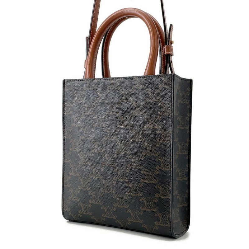 セリーヌ ハンドバッグ トリオンフ ミニ バーティカル カバ 194372 CELINE 2way