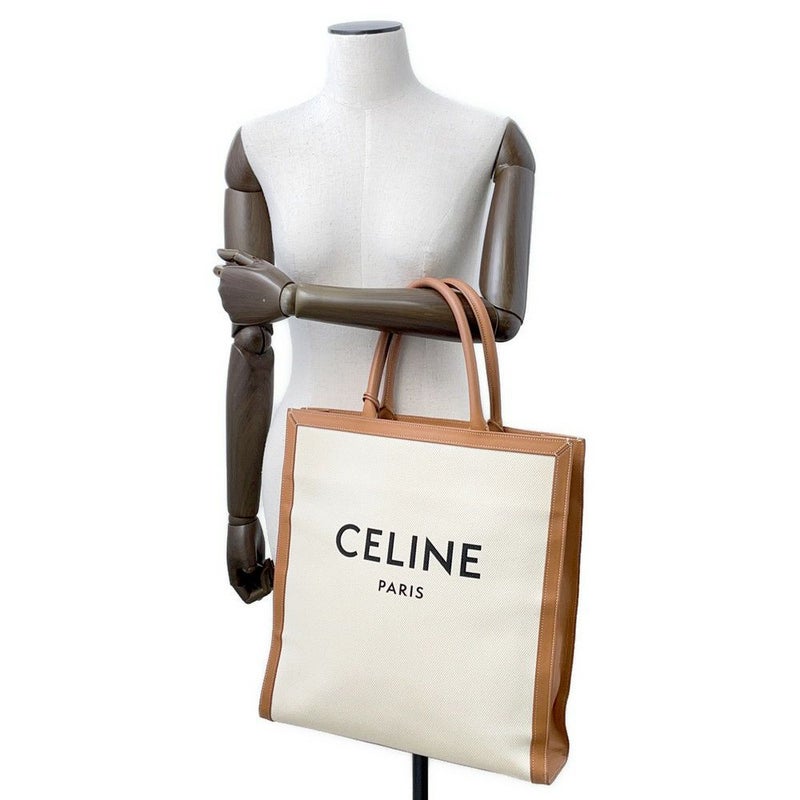 セリーヌ トートバッグ バーティカルカバ ラージ キャンバス 190402 CELINE