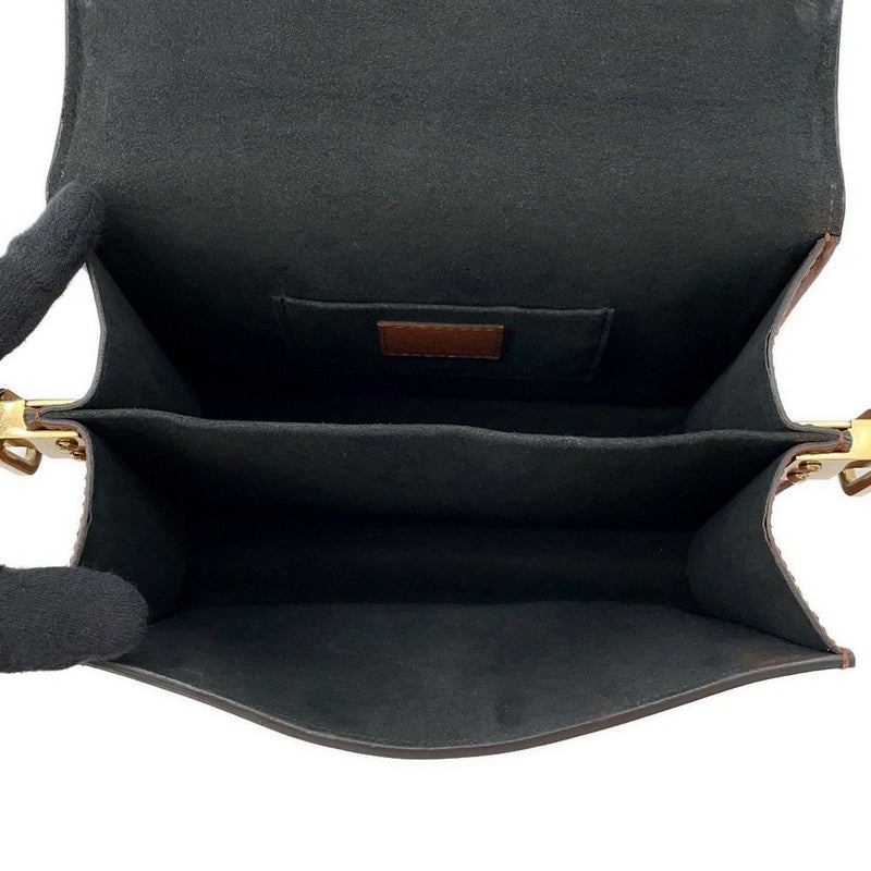 ルイヴィトン ショルダーバッグ モノグラム・リバース ドーフィーヌMINI M45959 LOUIS VUITTON 黒 ブラック