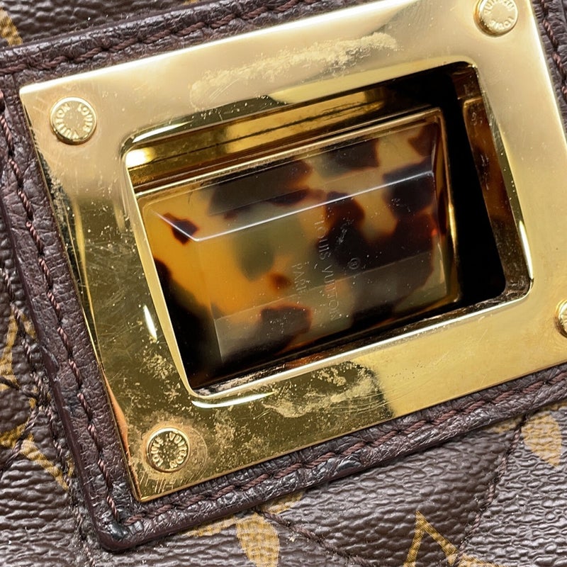 ルイヴィトン ハンドバッグ モノグラム・エトワール/パイソン/オーストリッチ エキゾチックトートGM M40401 LOUIS VUITTON