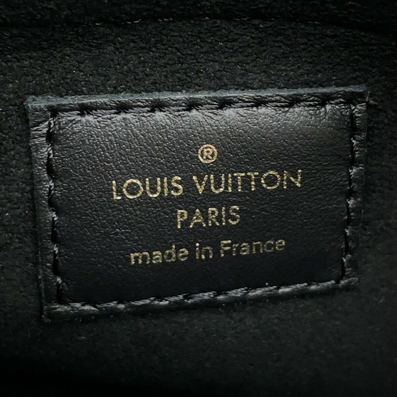 ルイヴィトン ハンドバッグ モノグラム・アンプラント オンザゴー EW M23640 LOUIS VUITTON 3way 黒 ブラック