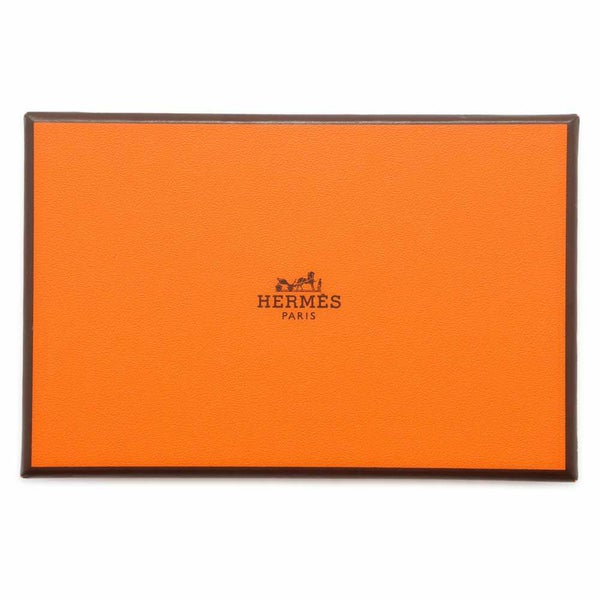 エルメス コインケース カルヴィ デュオ クレ/シルバー金具 ヴォーエプソン U刻印 HERMES 小銭入れ