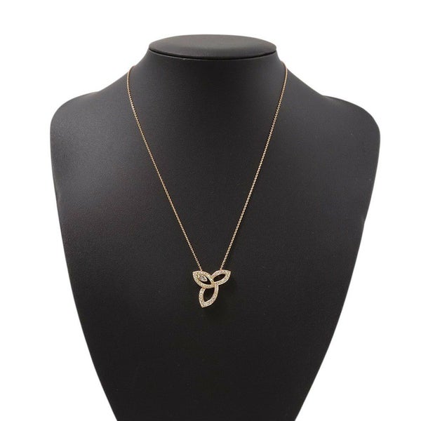 ハリーウィンストン ネックレス リリークラスター・ペンダント ダイヤモンド 46P 計約0.68ct K18PGピンクゴールド PEDRMQRFLC