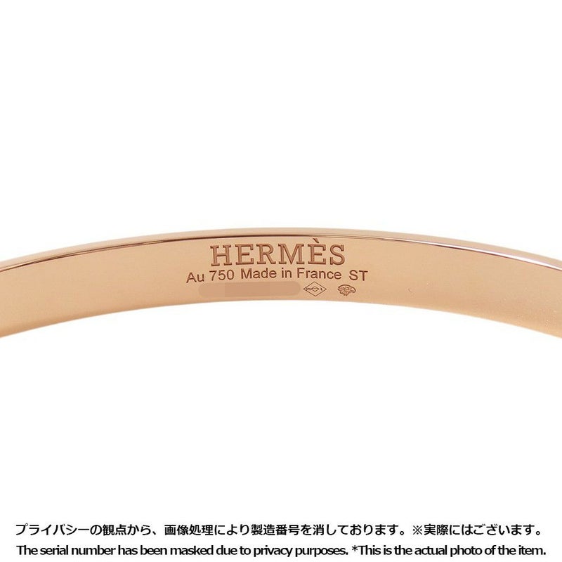エルメス ブレスレット ケリー ブレスレット PM ダイヤモンド 61P 計0.36ct K18PGピンクゴールド サイズST HERMES バングル